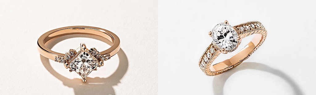 Rose Gold Engagement Rings