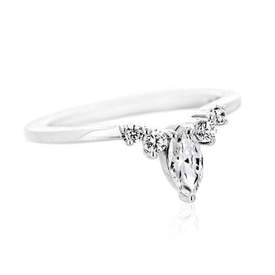 Tiara Wedding Band