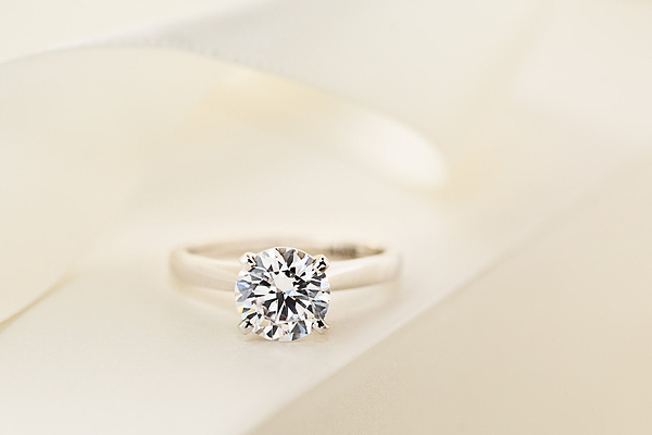 dior solitaire stackable lab grown diamond engagement ring