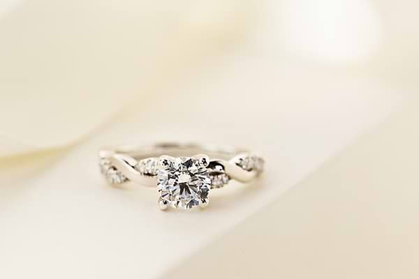 beloved lab grown diamond engagement ring