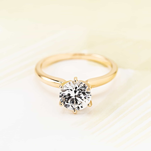 Traditional Solitaire Engagement Ring