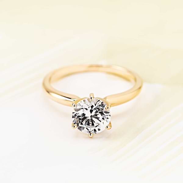 Traditional Solitaire Engagement Ring