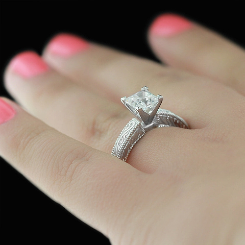 Victorian Vintage Engagement Ring