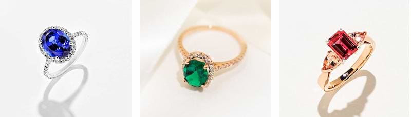 save on an engagement ring and lab grown gemstones