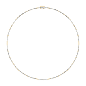 7 ctw Round Lab Grown Diamond Classic Tennis Necklace - 16 or 18 Inches