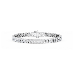 8 ⅓ ctw Marquise Lab Grown Diamond Tulip Bracelet  - 7 Inches