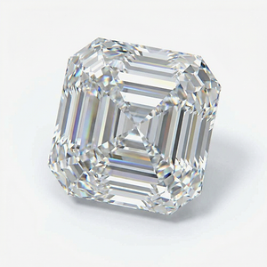 MD Fixed Asscher Cut Center Stone 1.0ct - Lab Grown Diamond - D-VVS2