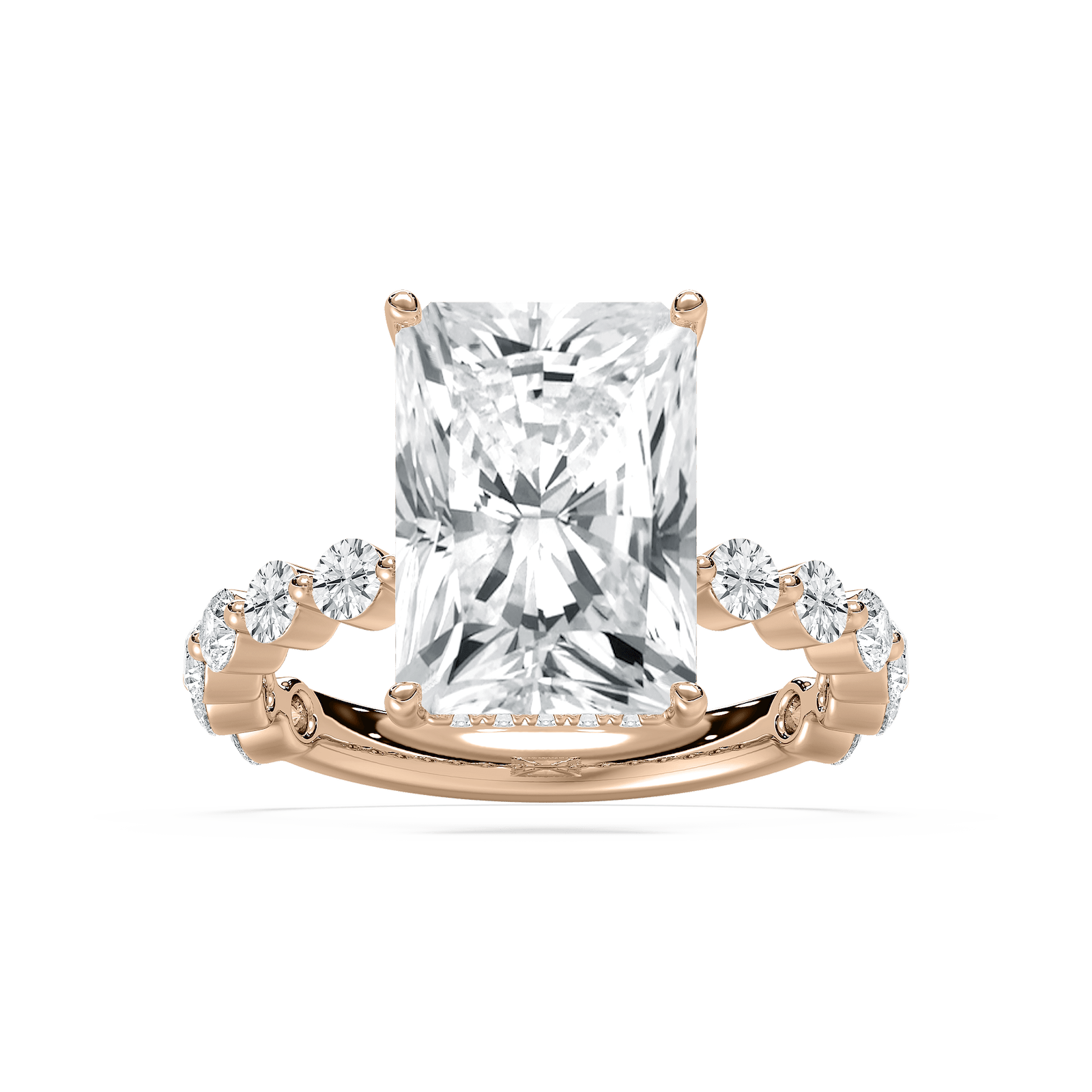 Aubrey Engagement Ring in Rose Gold