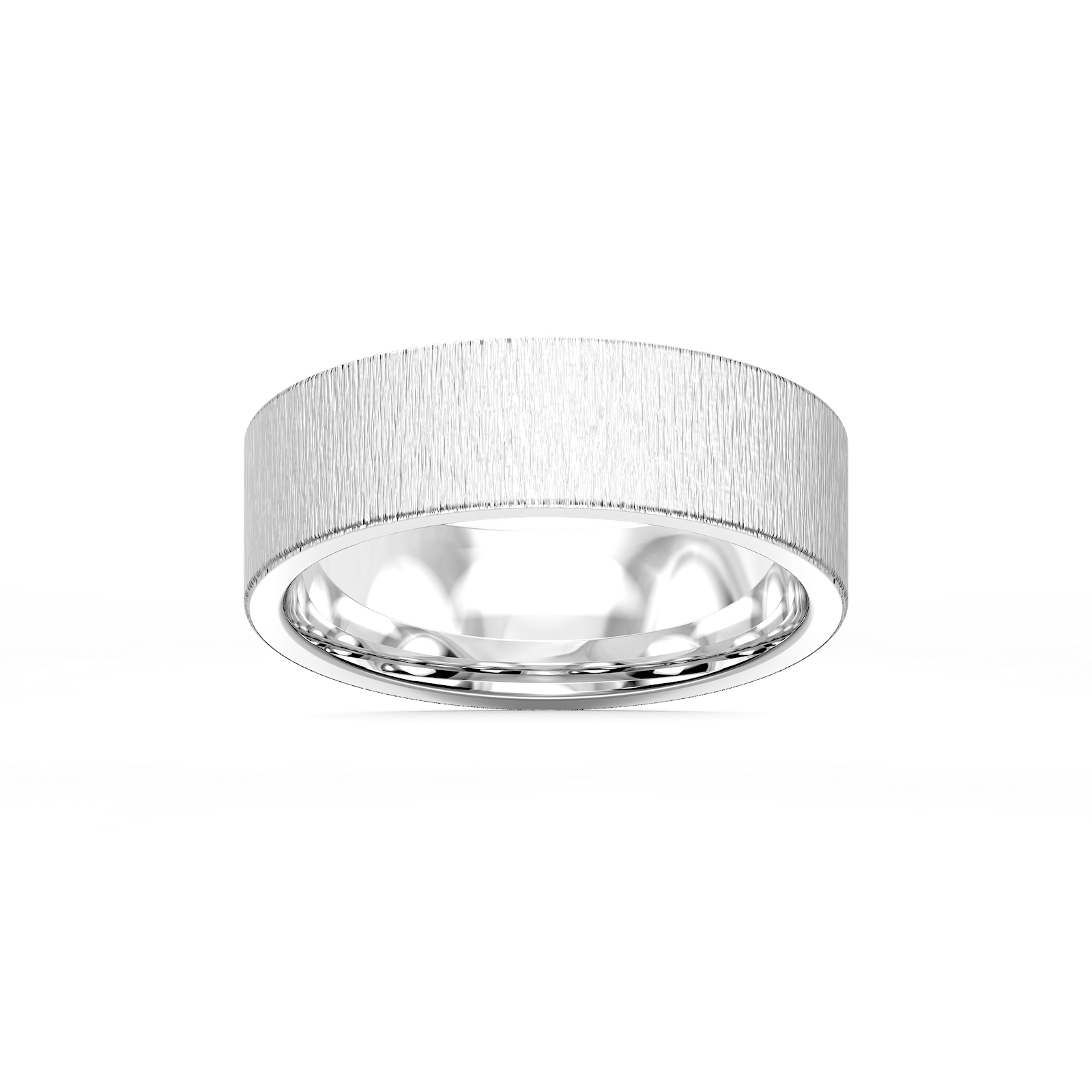 Aspen 6.00mm Flat Plain Metal Band