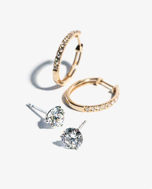 Lab-Grown Diamond Earrings