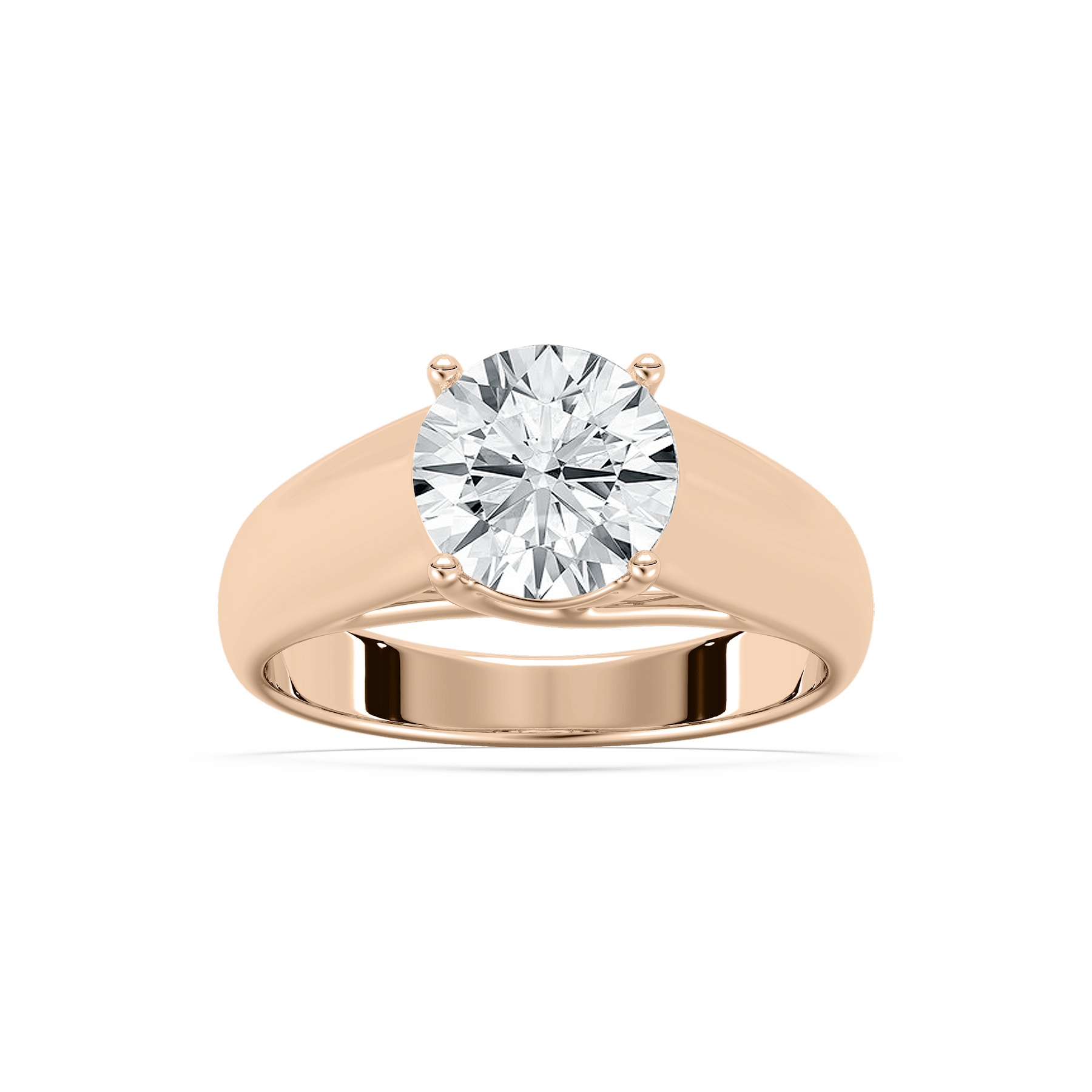 Kelse Luxe Engagement Ring in Rose Gold