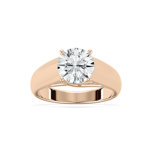 Kelse Luxe Engagement Ring in Rose Gold