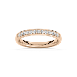 Kenna Wedding Band in Rose Gold