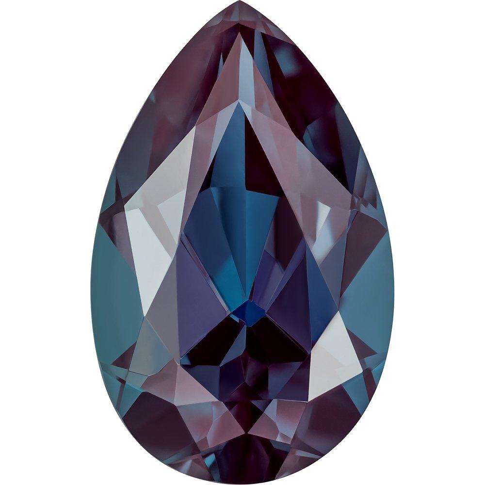 1.75 Carat Pear Cut Lab-Created Alexandrite