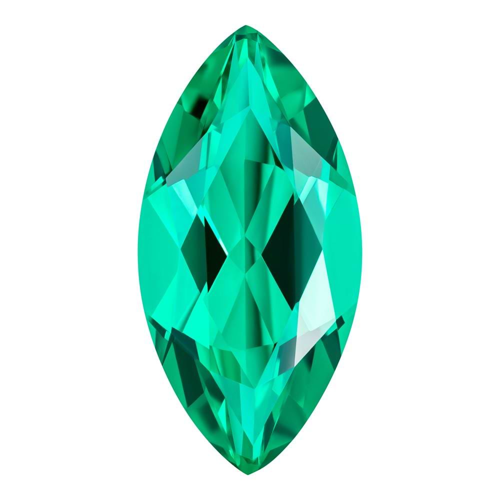 0.45 Carat Marquise Cut Lab-Created Emerald