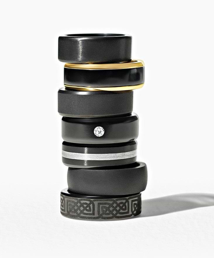 Black Diamond Wedding Bands