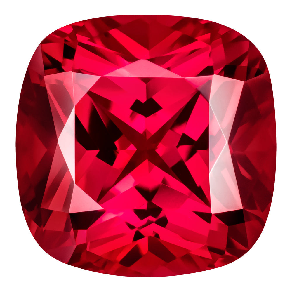 0.86 Carat Cushion Cut Lab-Created Ruby