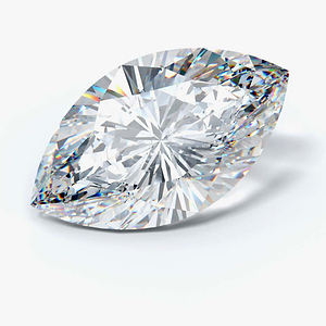 MD Fixed Marquise Cut Center Stone 7.0ct - Lab Grown Diamond - D-VVS2