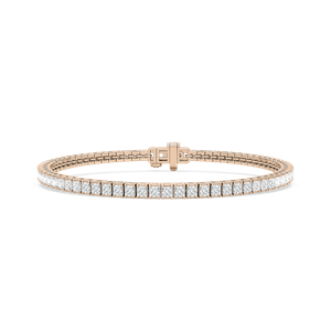 5 ⁵⁄₈ ctw Princess Lab Grown Diamond Classic Tennis Bracelet - 7 Inches