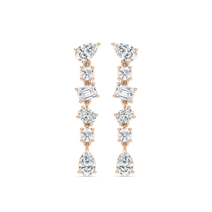 1 ⁴⁄₅ ctw Multi Shape Lab Grown Diamond Dangle Earrings
