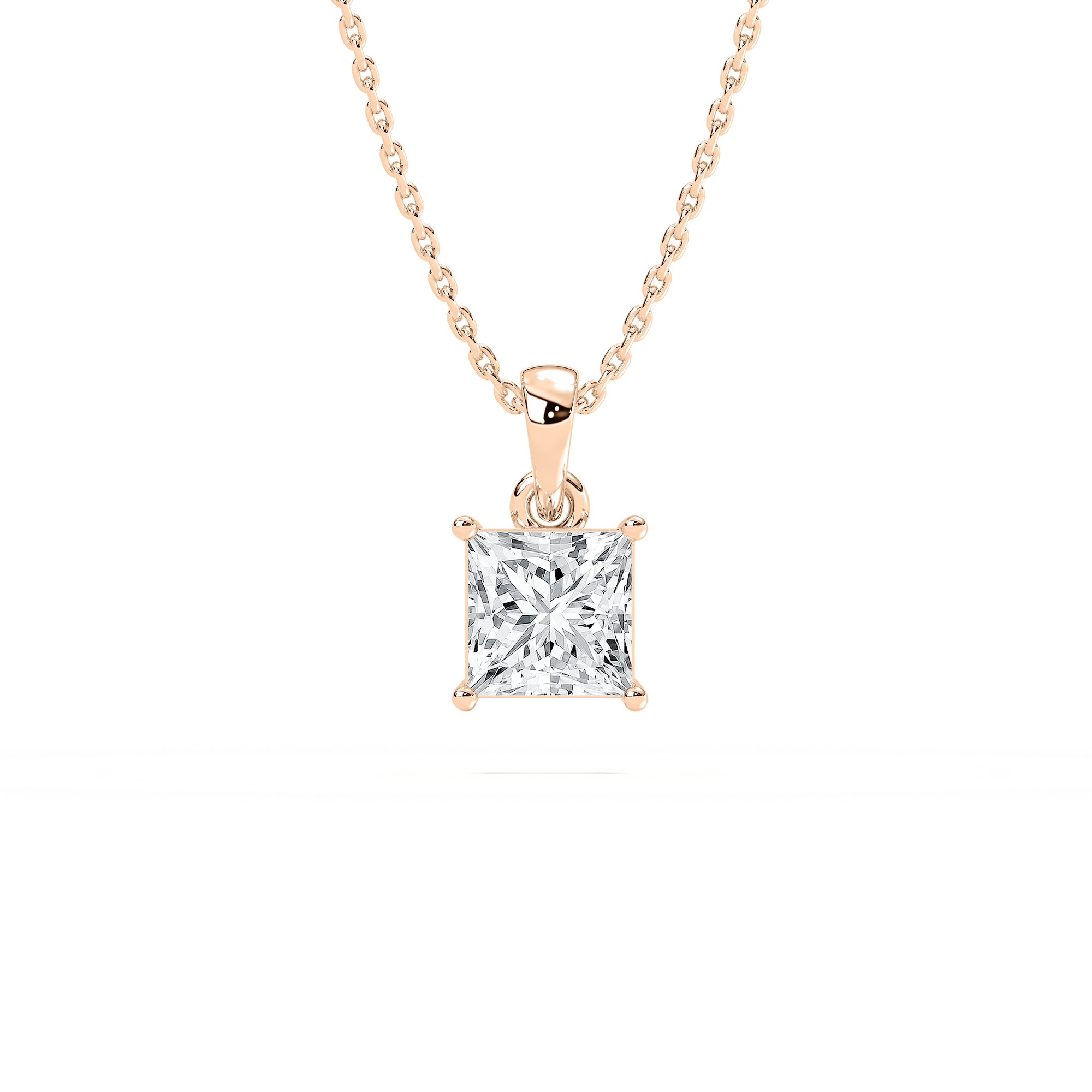Timeless Princess Solitaire Pendant