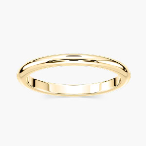 Plain metal wedding bands