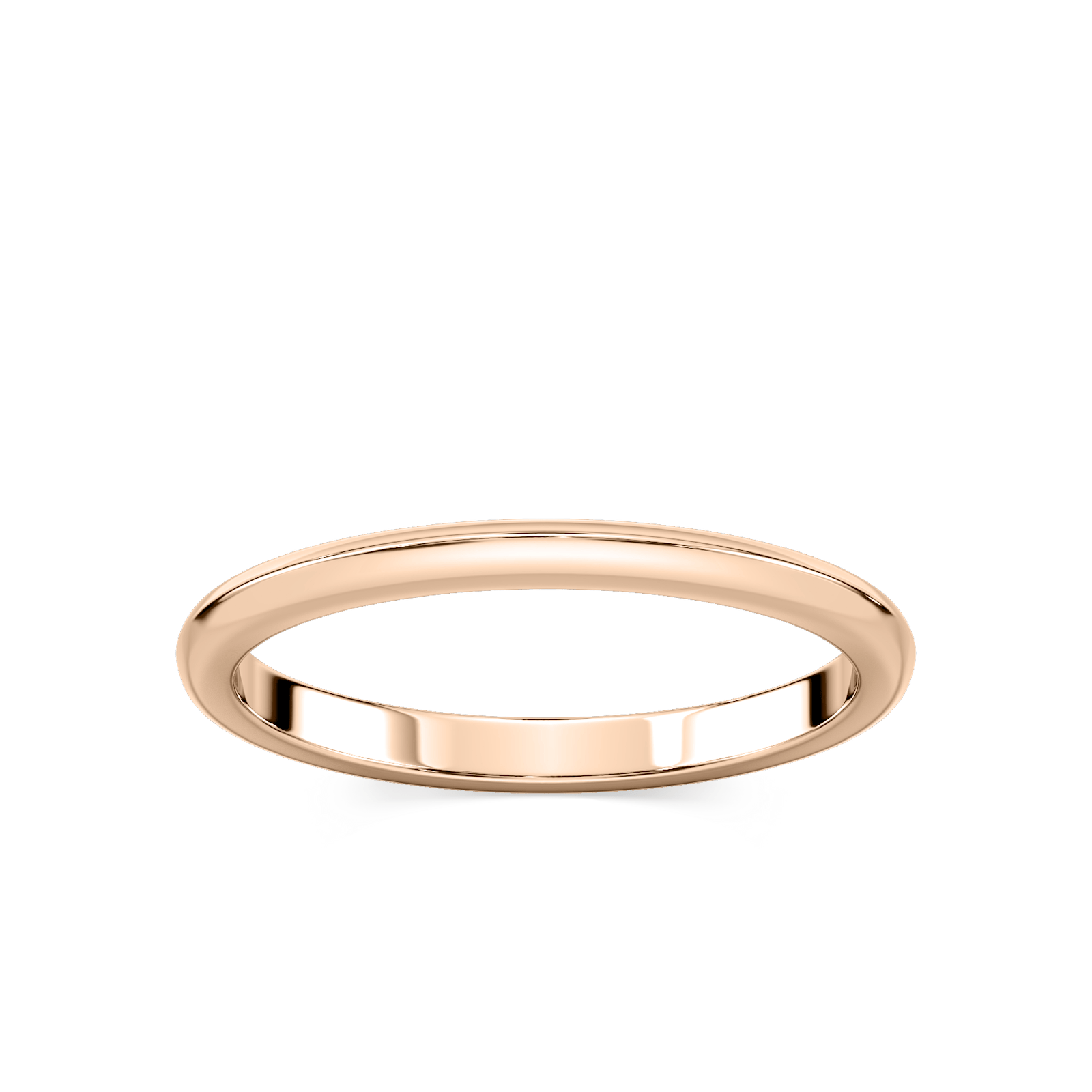 Alma 2.00mm Knife Edge Plain Metal Band
