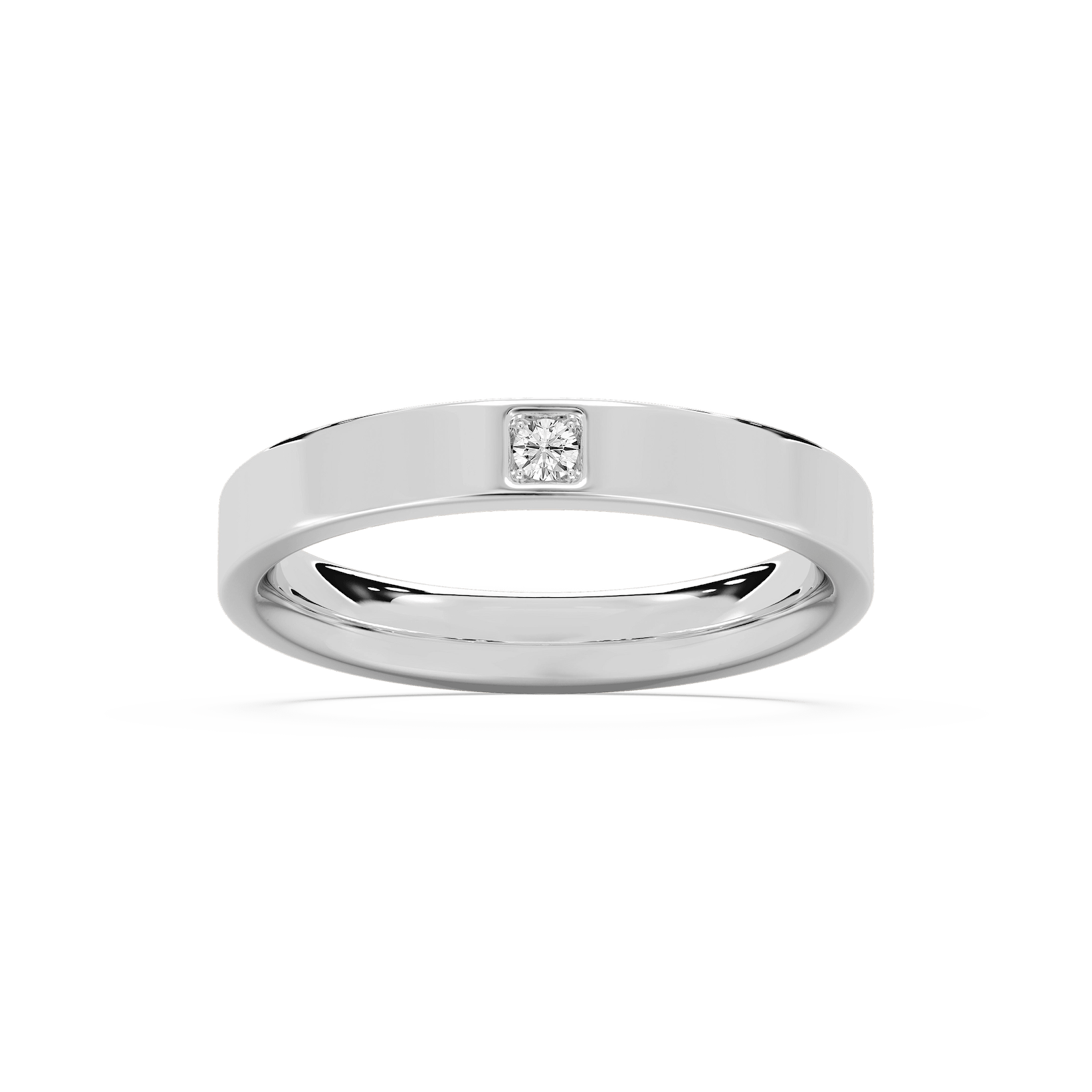 Alyssa Stackable Band in Rose Gold