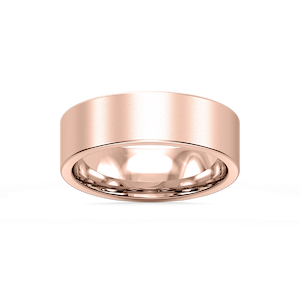 Aspen 6.00mm Flat Plain Metal Band