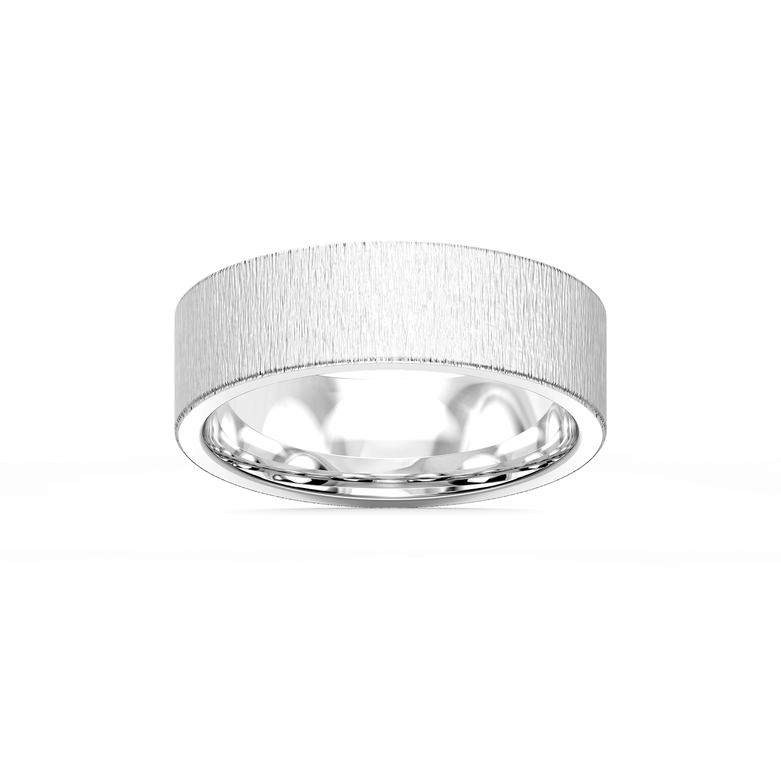 Aspen 6.00mm Flat Plain Metal Band