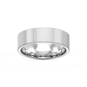 Aspen 6.00mm Flat Plain Metal Band