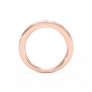 Bailey Round Lab Grown Diamond Channel Set Channel Band