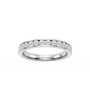 Bailey Round Lab Grown Diamond Channel Set Channel Band