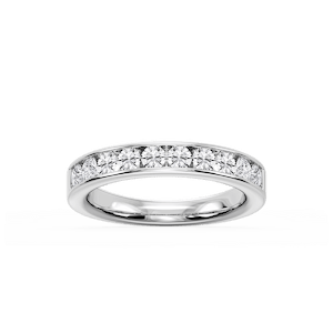 Bailey Round Lab Grown Diamond Channel Set Channel Band