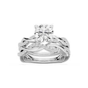 Harlee Lab Grown Diamond Twist Wedding Set
