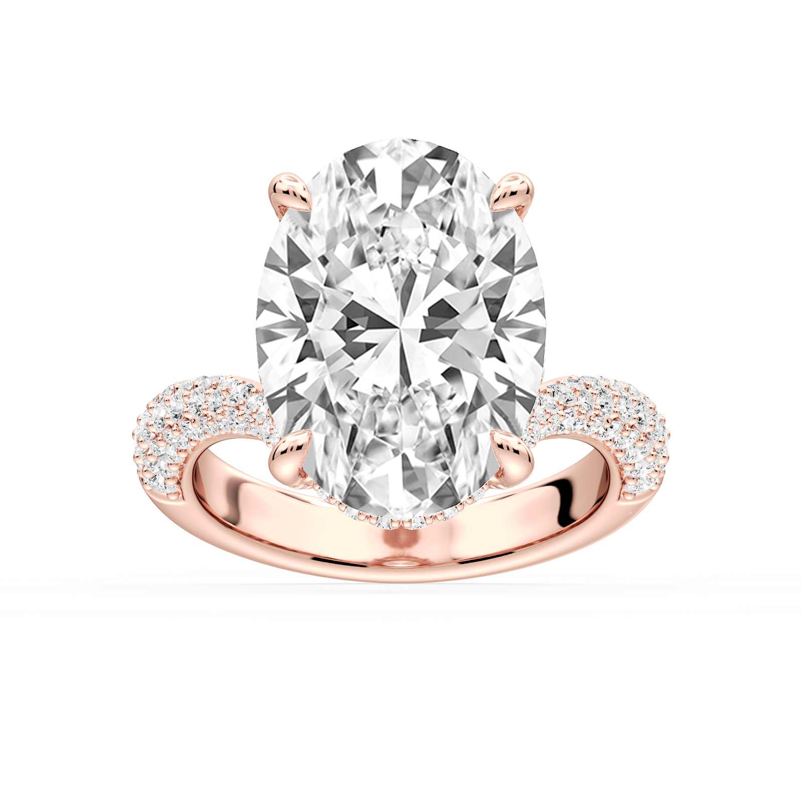 Hallie Signature Lab-Grown Diamond Engagement Ring