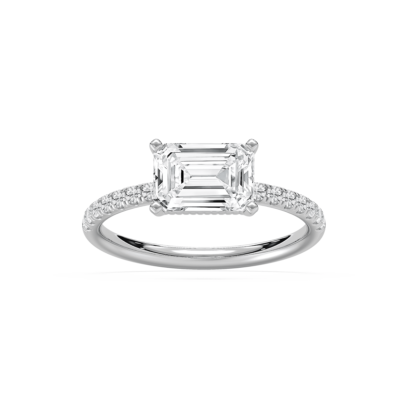 Chloe Engagement Ring in Rose Gold