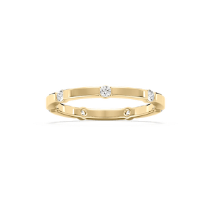 Samira 1/3 ctw Round Lab Grown Diamond Station Eternity Band