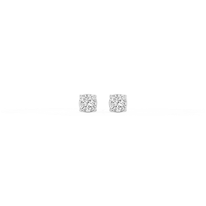 Cushion Lab Grown Diamond Classic Four Prong Stud Earrings