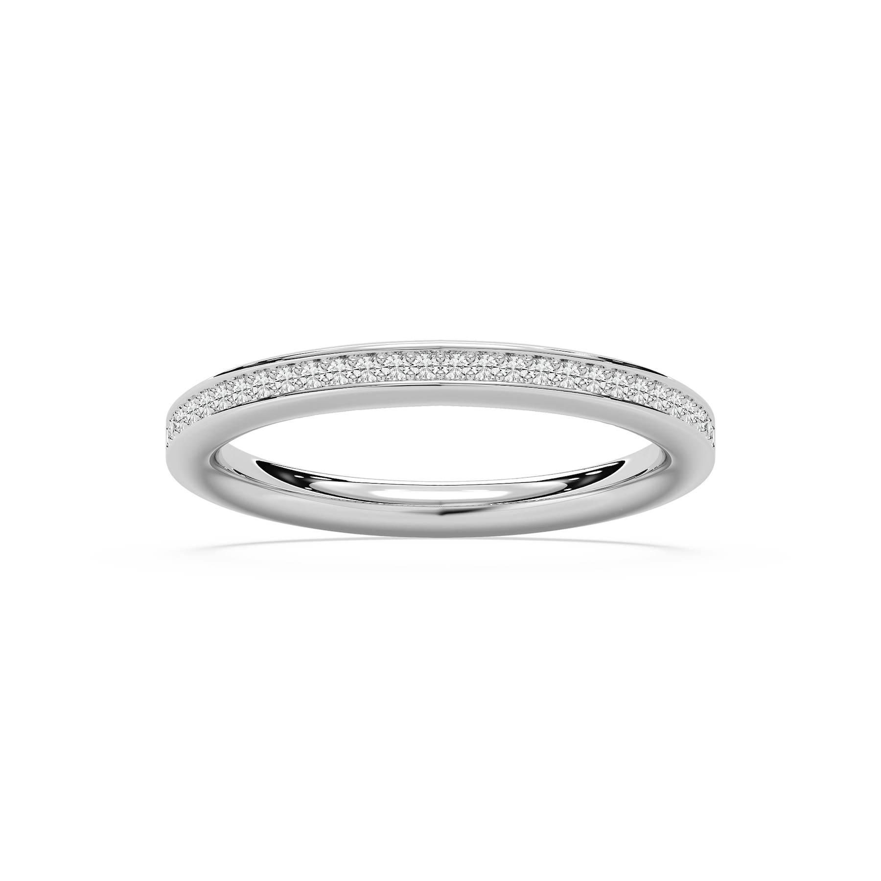 Delicate Wedding Band in Rose Gold