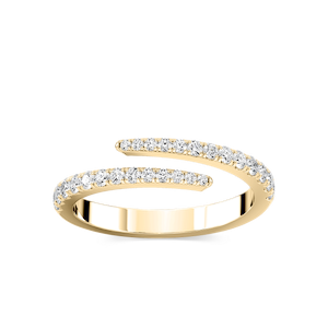 Diamond 2.35mm Pavé Wrap Ring