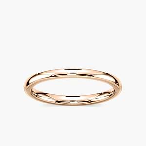 Dior 2.20mm Dome Plain Metal Band