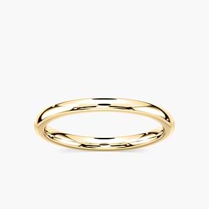 Dior 2.20mm Dome Plain Metal Band