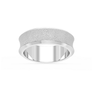 Dune 6.00mm Concave Bevel Plain Metal Band