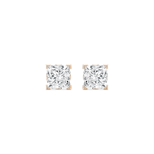 Princess Scroll Stud Earrings