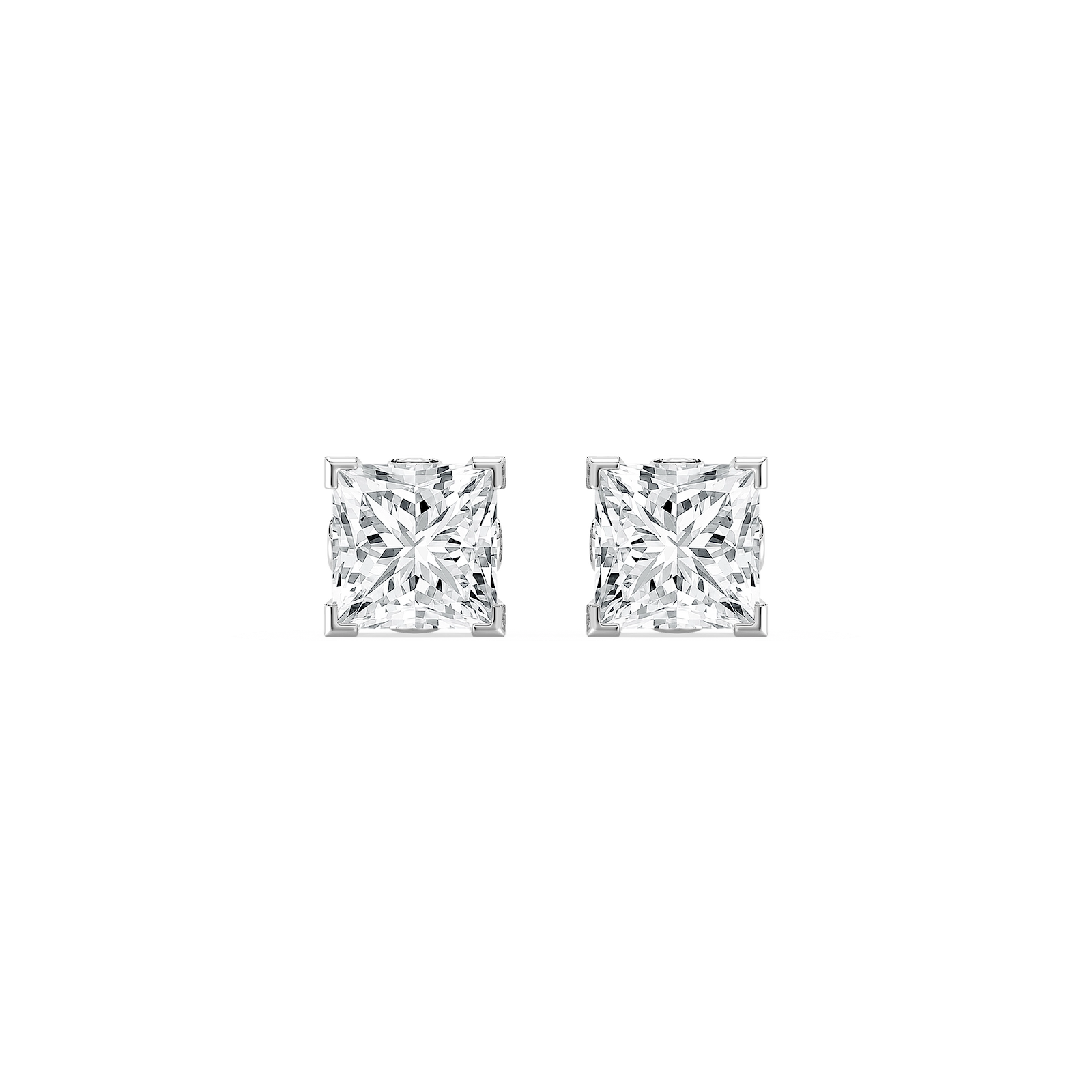 Princess Scroll Stud Earrings