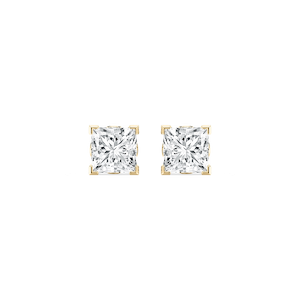 Princess Scroll Stud Earrings