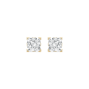 Princess Scroll Stud Earrings
