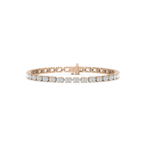 8 ¹⁄₂ ctw Oval Lab Grown Diamond East West Tennis Bracelet  - 7 Inches