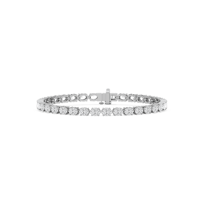 8 ¹⁄₂ ctw Oval Lab Grown Diamond East West Tennis Bracelet  - 7 Inches